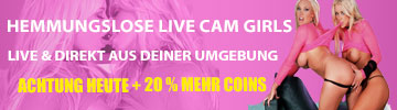 Livecamgirls aus Deiner Umgebung warten auf Dich - Jetzt mit 20% mehr Coins