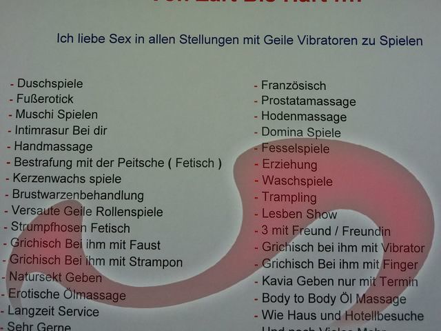Bild zu Cynthia, von ZART bis HART ab 1.12. NEU im Laufhaus B72