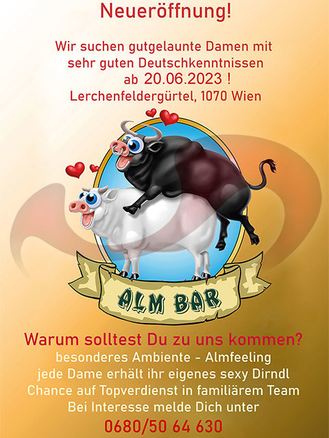  Almbar sucht!  in Wien  / Wien , Lerchenfeldergrtel 40 